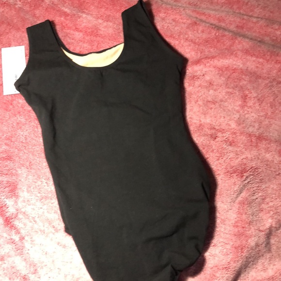 Eurotard Ladies black leotard Large New - Picture 4 of 6